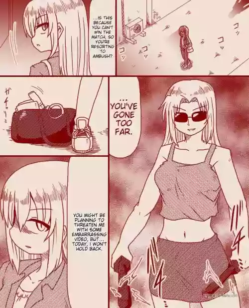 Shemale gets defeated by brash female fighter