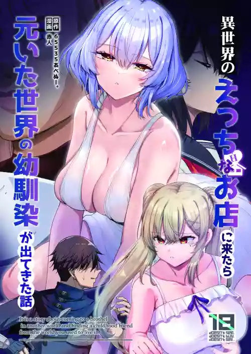 Isekai no Ecchi na Omise ni Kitara Motoita Sekai no Osananajimi ga Detekita Hanashi - It is a story about coming to a brothel in another world and finding a childhood friend from the world you used to live in.