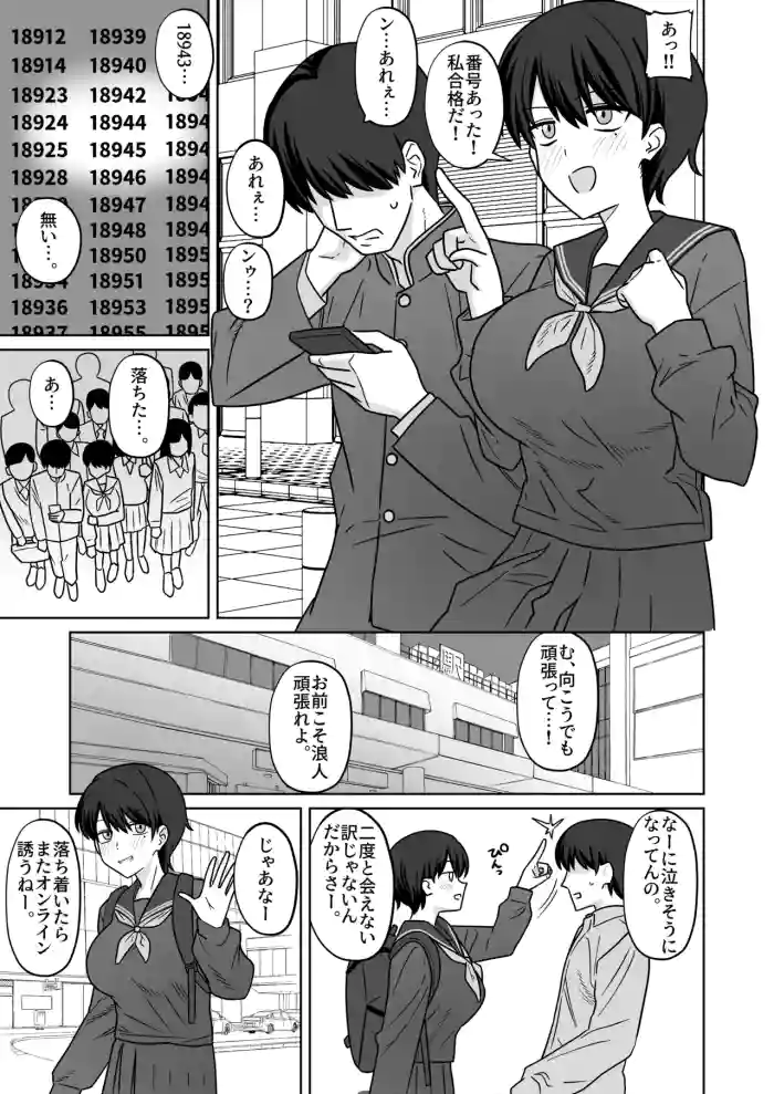 Jibun dake daigaku ochite rōnin shi teru ma ni daisukina osananajimi ga yarichin ni Pako rare chatteru yatsu cover