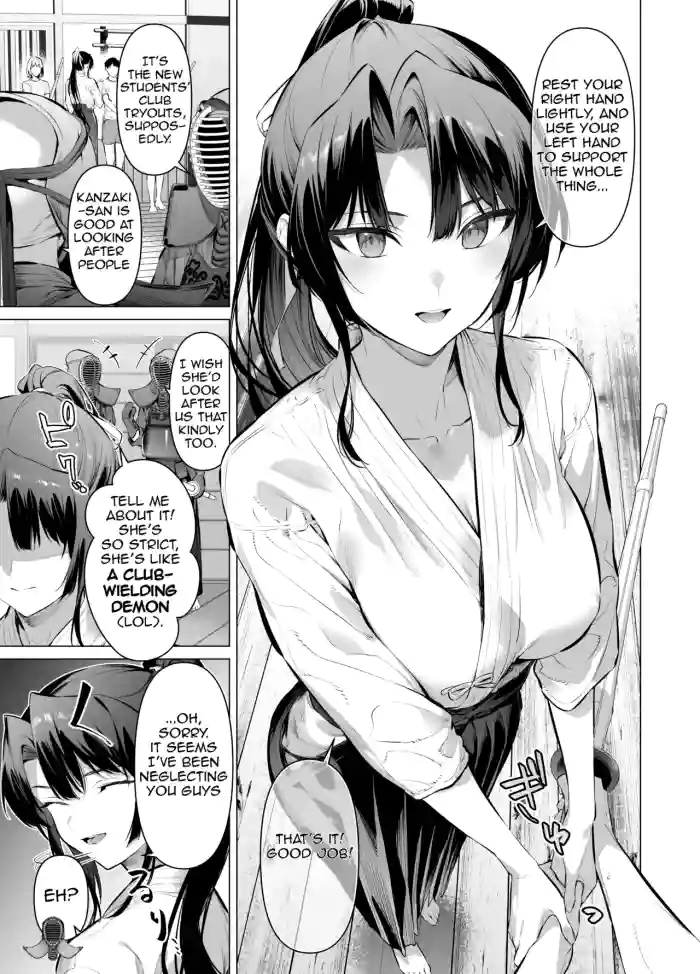Mendoumino ii Kanzaki-san - The Caring Kenzaki-san + Bonus Footage cover