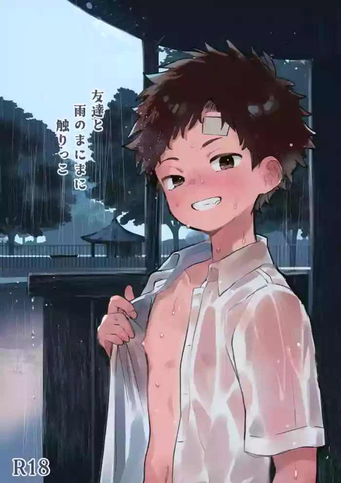 Tomodachi to Ame no Manimani Sawarikko cover