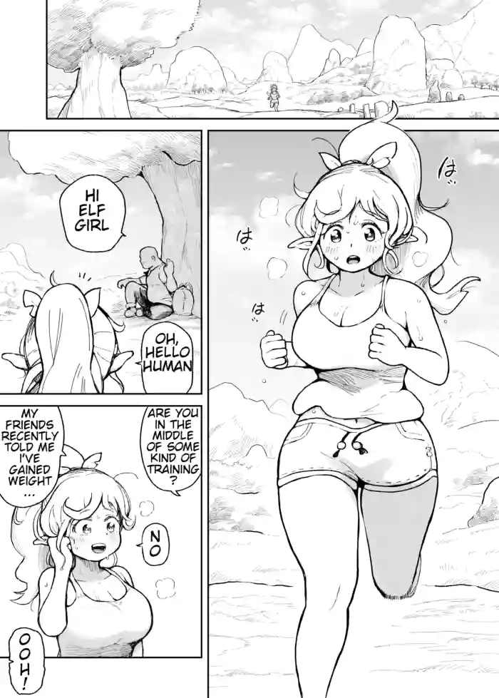An Elf who wants to break a good sweat cover
