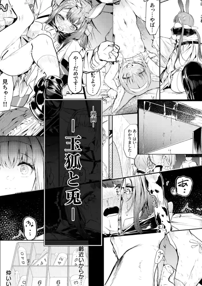 漫画ー玉狐と兎ー cover