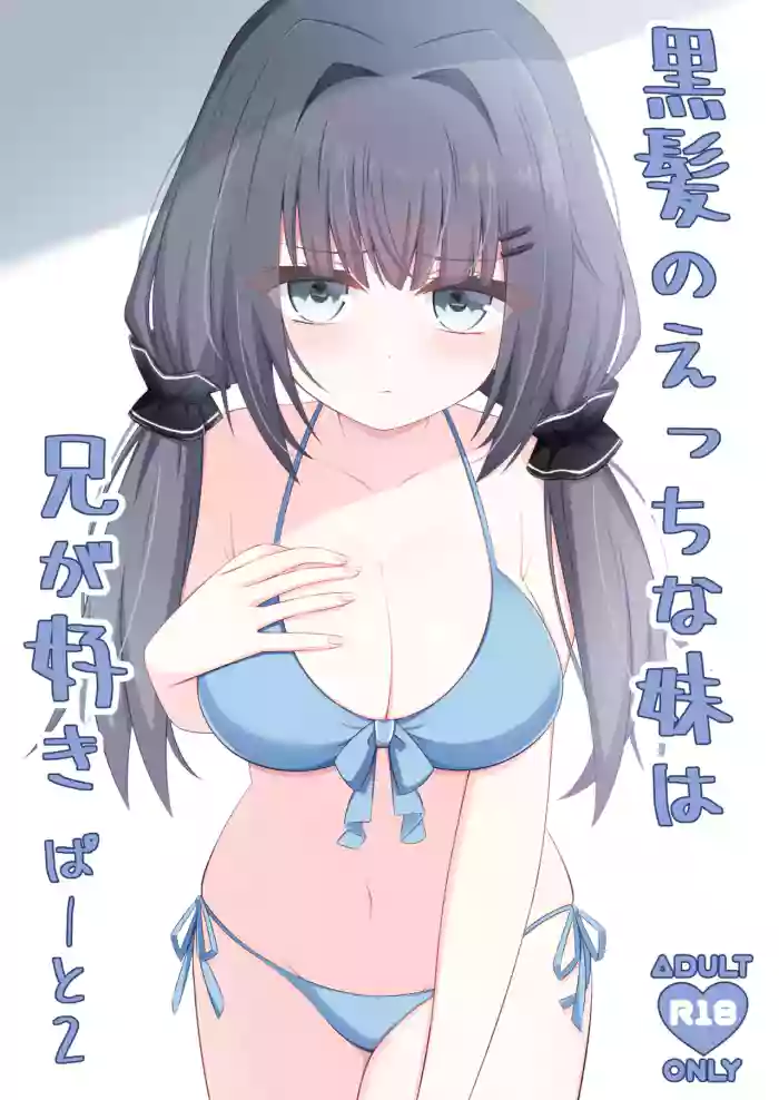 Kurokami no Ecchi na Imouto wa Ani ga Suki Part2 cover