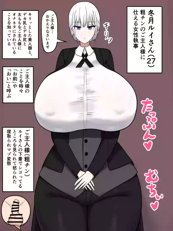女性執事の冬月ルイさんがホームレスに… cover