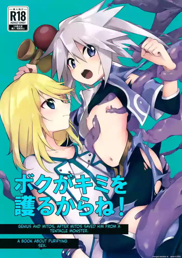 Boku ga Kimi o Mamorukara ne! cover