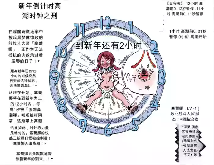 新年カウントダウン絶頂時計の刑【机翻自用】 cover