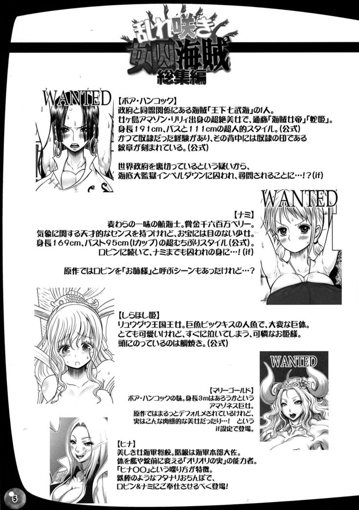 Midare Saki Joshuu Kaizoku Soushuuhen | Bloom, Pirate Hooker! Bloom! Annual page 5 full