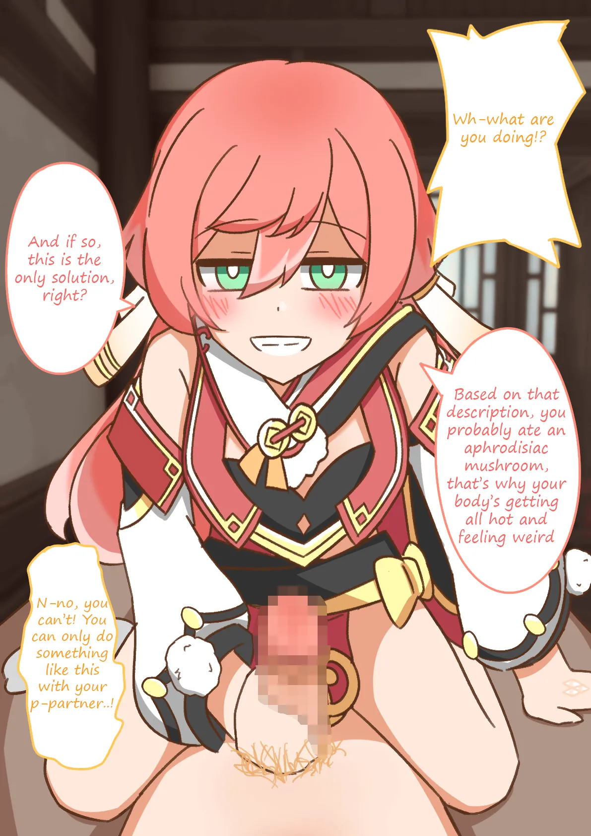 Yanfei to Keiyaku | Contract with Yanfei page 7 full