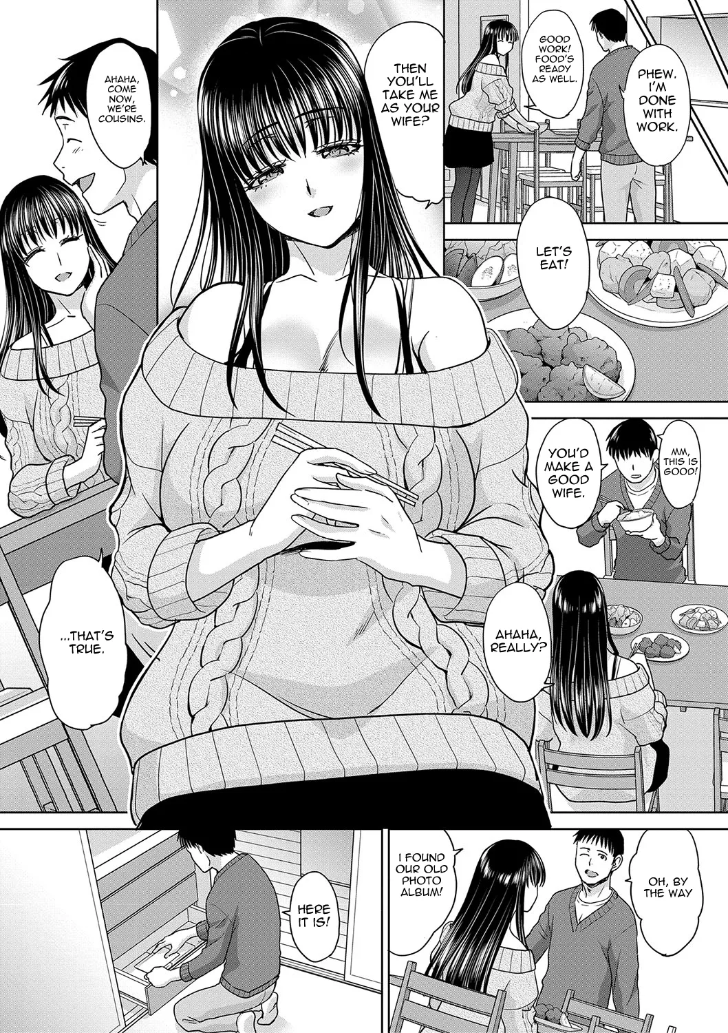 Shinseki Midara My Home Harem Ch. 1-8 page 6 full