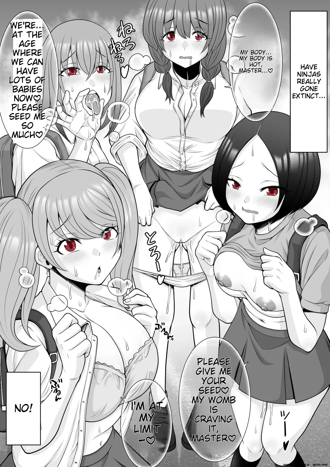 Nin Kan ~Gendai Ninja ga Ninjutsu Tsukatte Harem SEX & Bunshin no Jutsu de Haramase Dai Rankou~ | Shinobikan ~Modern Ninja Uses Ninjutsu for Harem Sex & Impregnation Orgies with Clone Techniques~ page 8 full