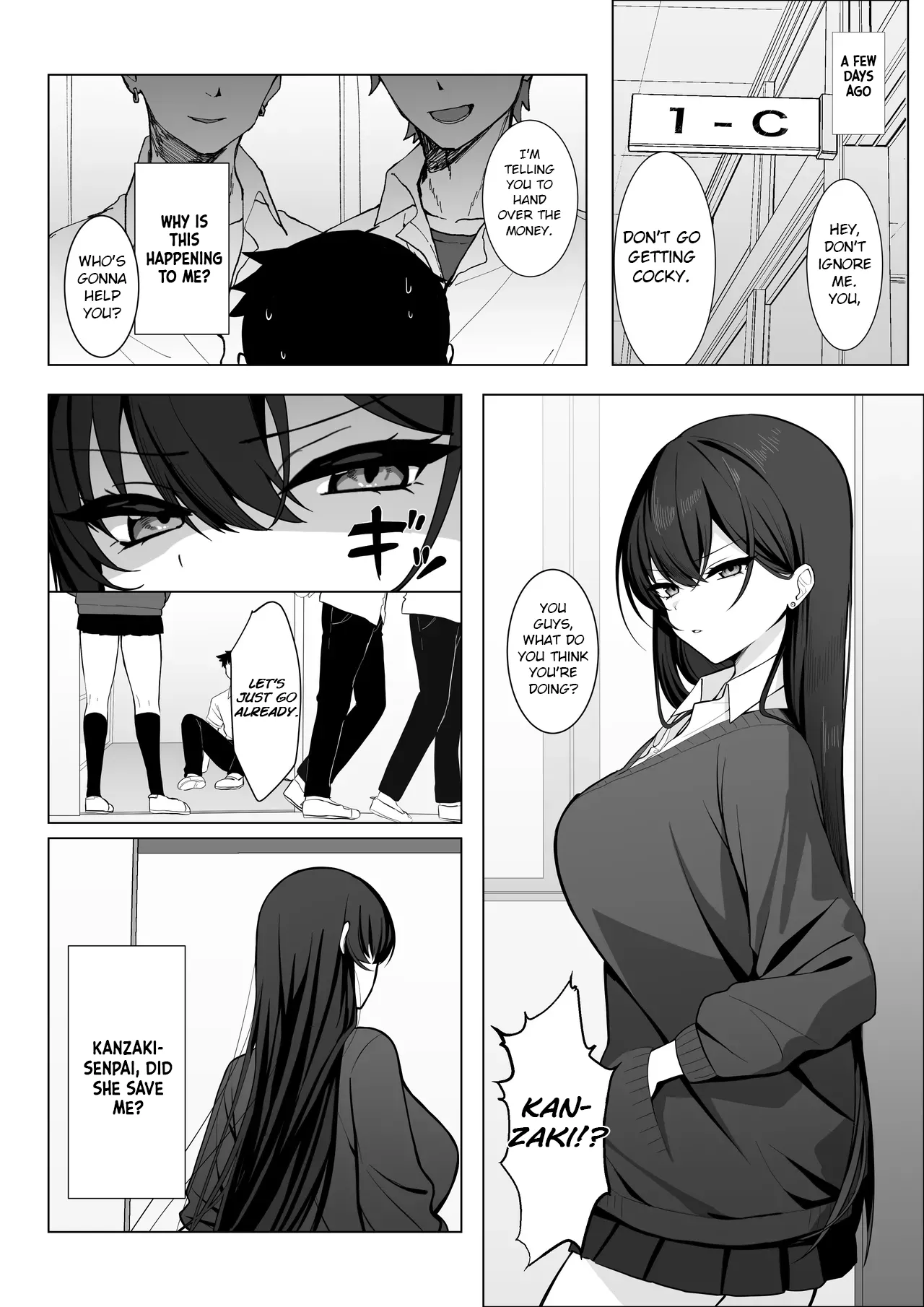Gakkou Ichi Osore rarete Iru Senpai, Oshi ni Yowakute Ecchii na Onegai mo Kotowarenai. | The most feared senpai in school is a pushover and can't even refuse lewd requests page 3 full