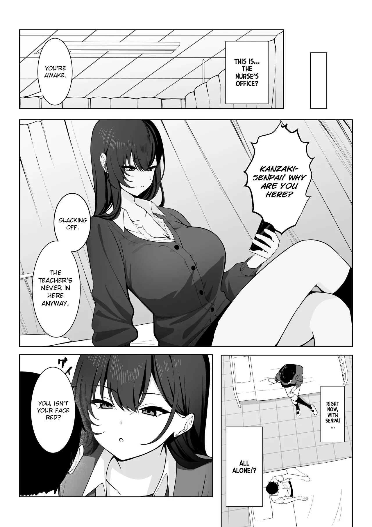 Gakkou Ichi Osore rarete Iru Senpai, Oshi ni Yowakute Ecchii na Onegai mo Kotowarenai. | The most feared senpai in school is a pushover and can't even refuse lewd requests page 5 full