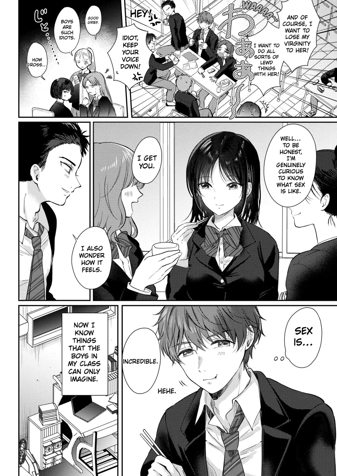 Mujikaku na Osananajimi to Kyoumi Honi de Yatte Mitara 2 | What Happens When You Sleep With Your Oblivious Childhood Friend Just Out of Curiosity Part 2 page 8 full