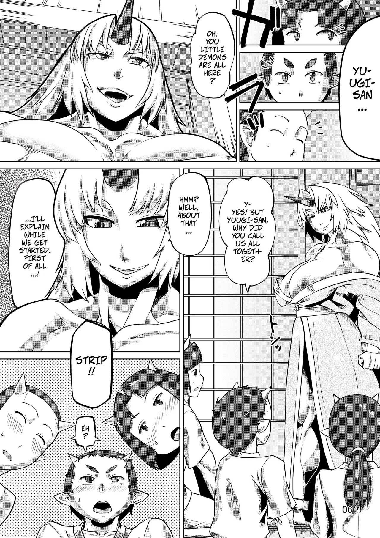 Sanki Hissatsu | The Three Oni's Instant Loss page 5 full