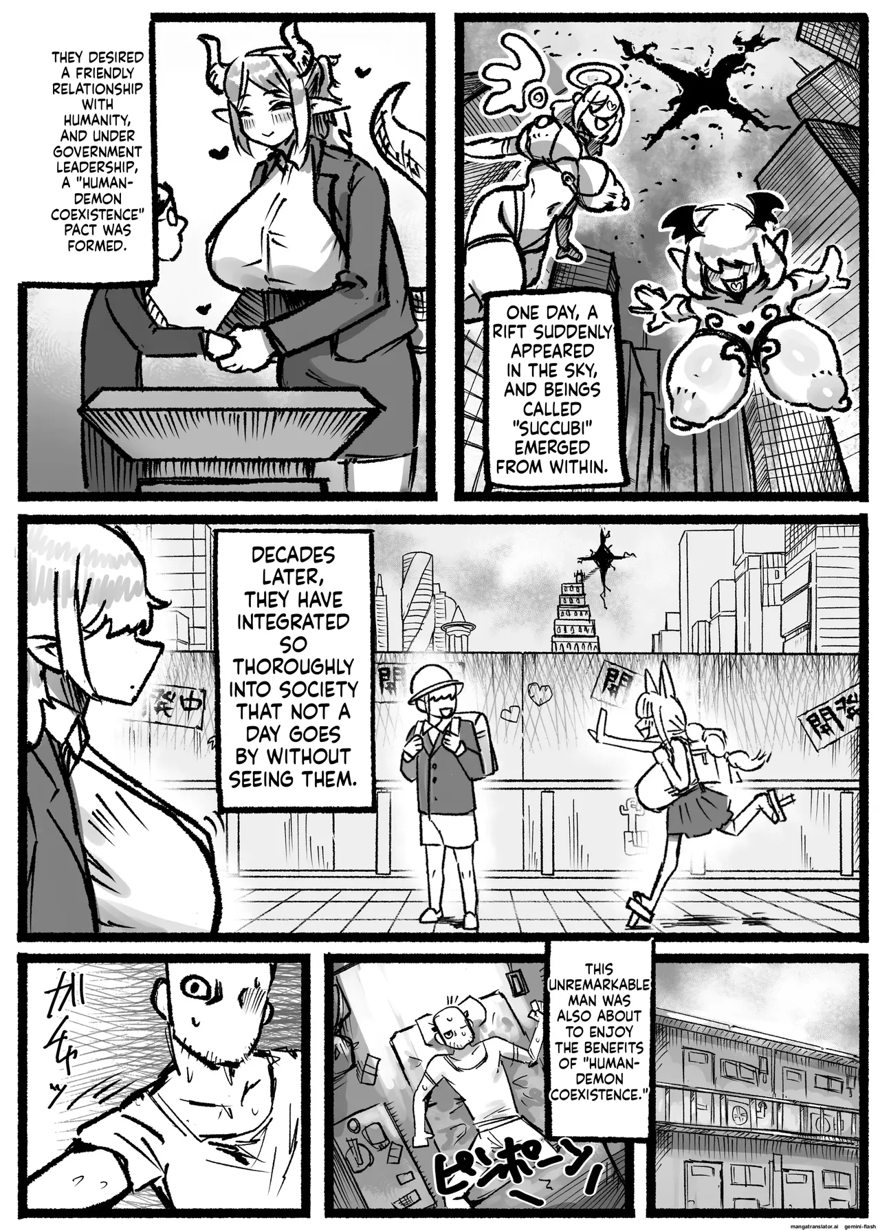 P.S.C (Titty-Fuck Subscription Company) ~7 Days of Unlimited Titty-Fucking with a Short, Busty, Expressionless Succubus~ page 3 full
