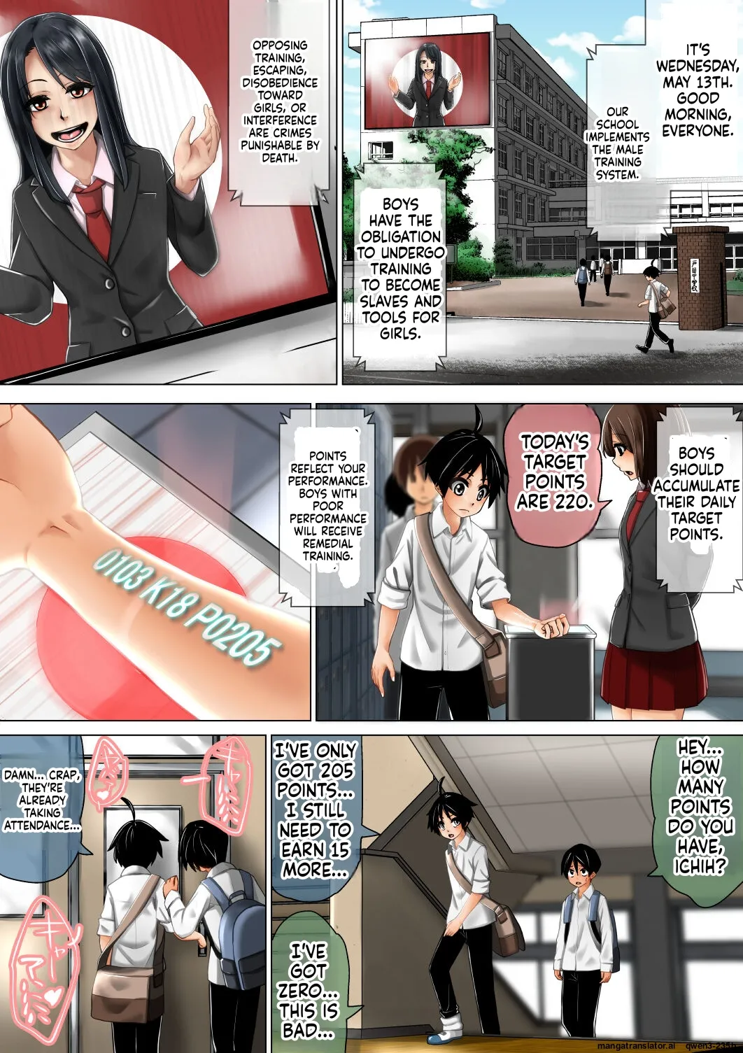 Mirashichi Tokuni] Girls Train Boys! The Boys' Training School | Joshi ga Danshi o Choukyou suru! Danshi Choukyou Gakkou page 2 full