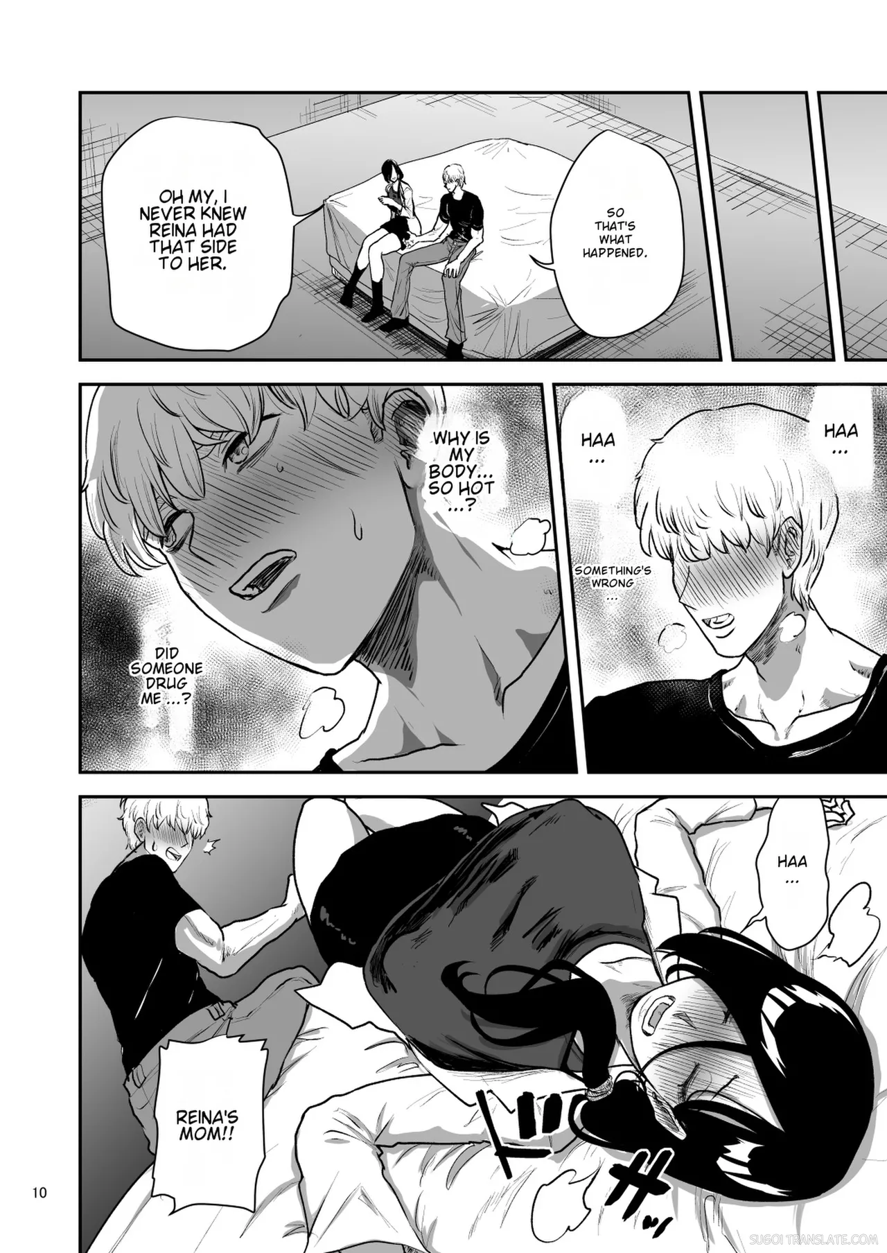 Kanojo no Hahaoya to ℍ Shinai to de Rarenai Heya ni Tojikome Rareta page 11 full