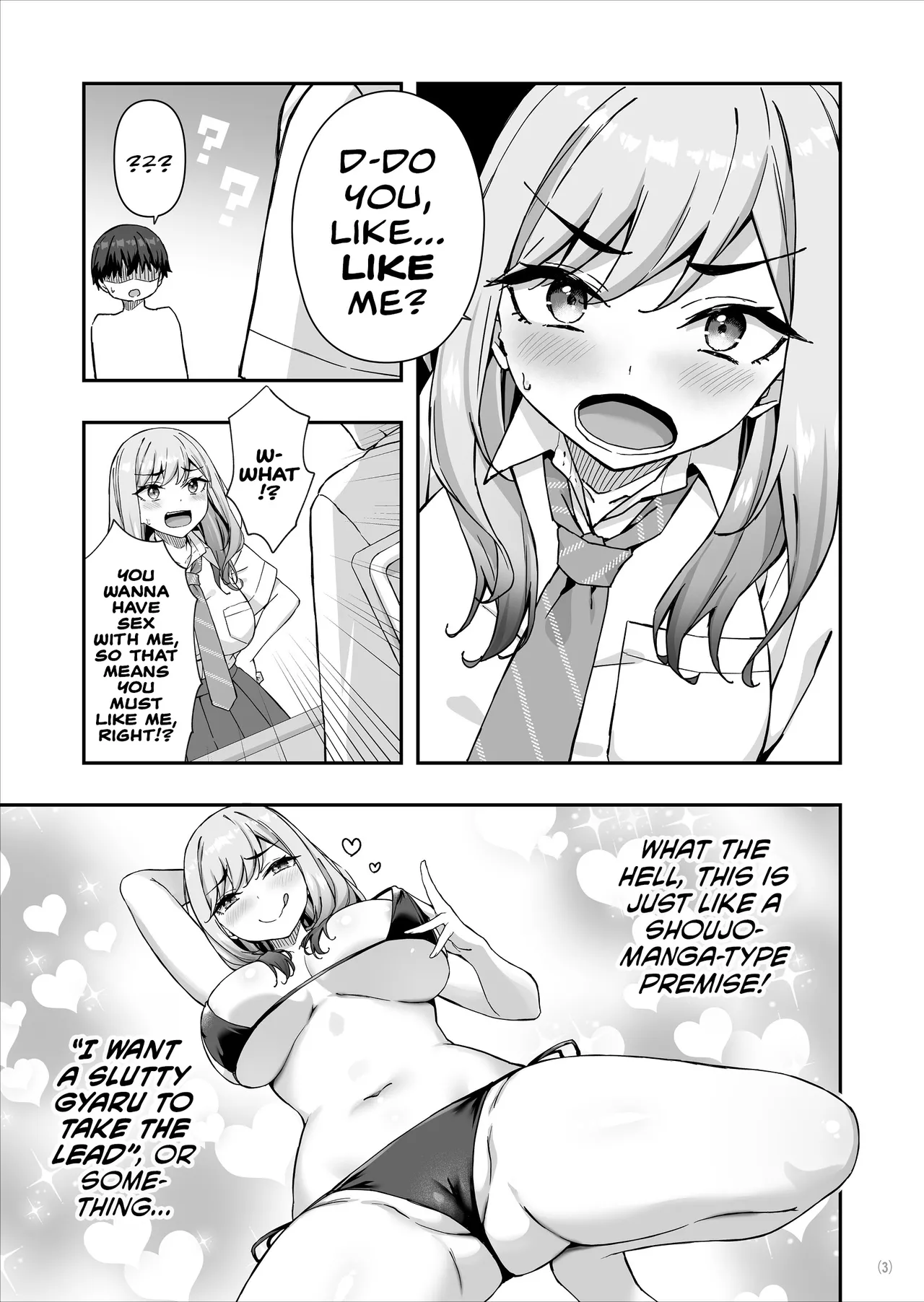The Delinquent Gyaru That I Fantasize About Found Out! | Furyou Gal de Ero Mousou Shitetara Honnin ni Bareta Ken page 4 full