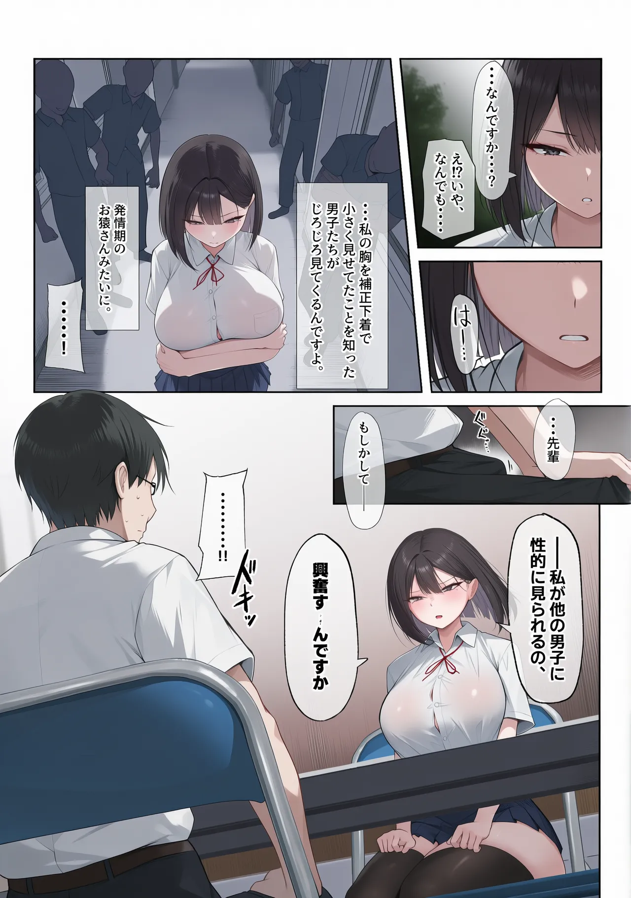 先輩のために、抱かれます。 page 7 full