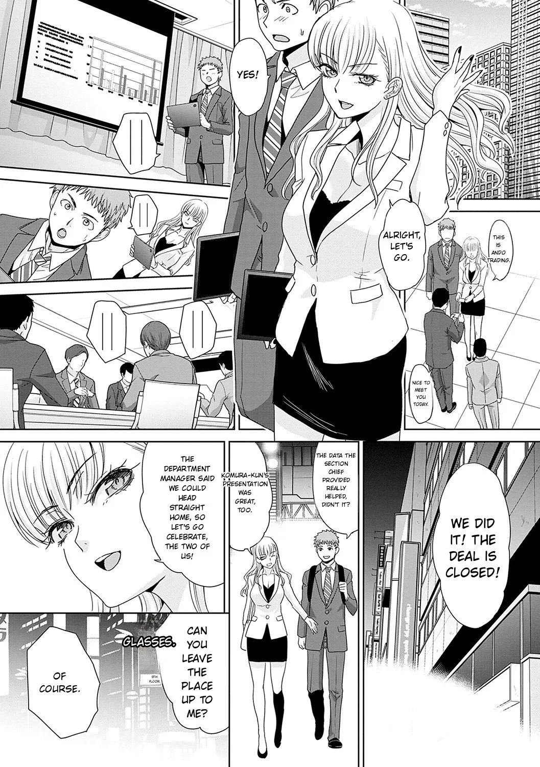 Tsukiyono Kachou wa Gal o Yamerarenai - Tsukiyono The manager can't quit a gal page 8 full
