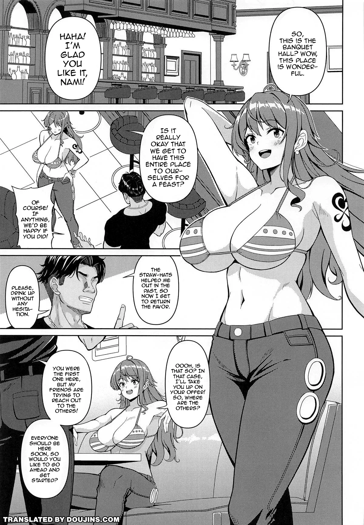 Kaizoku Kyounyuu - Utage | The Big Breasted Pirate and The Feast page 2 full