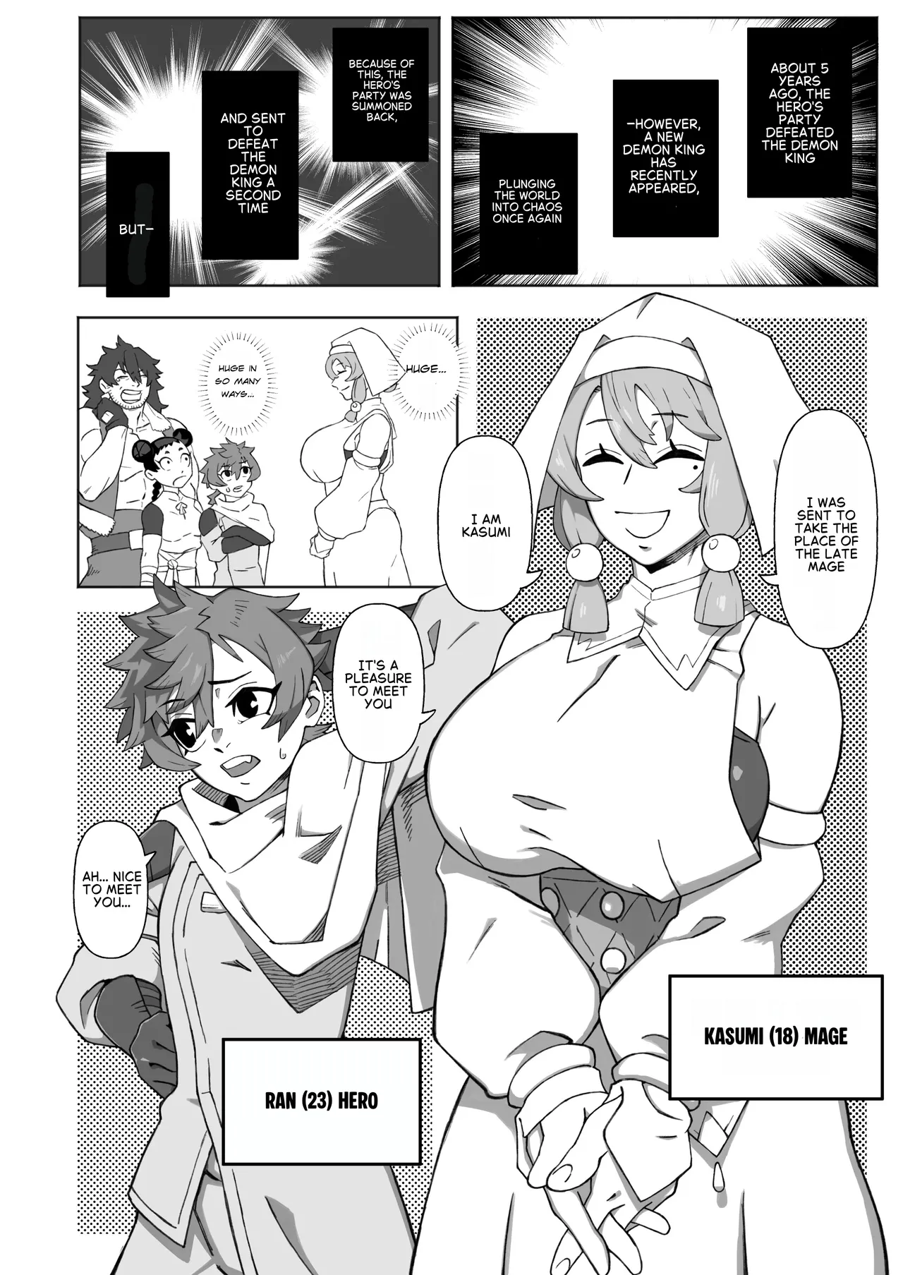 Shinjin Futanari Boukensha Kasumi-chan no Yuusha-sama 100-nichi Choukyou Nikki page 4 full