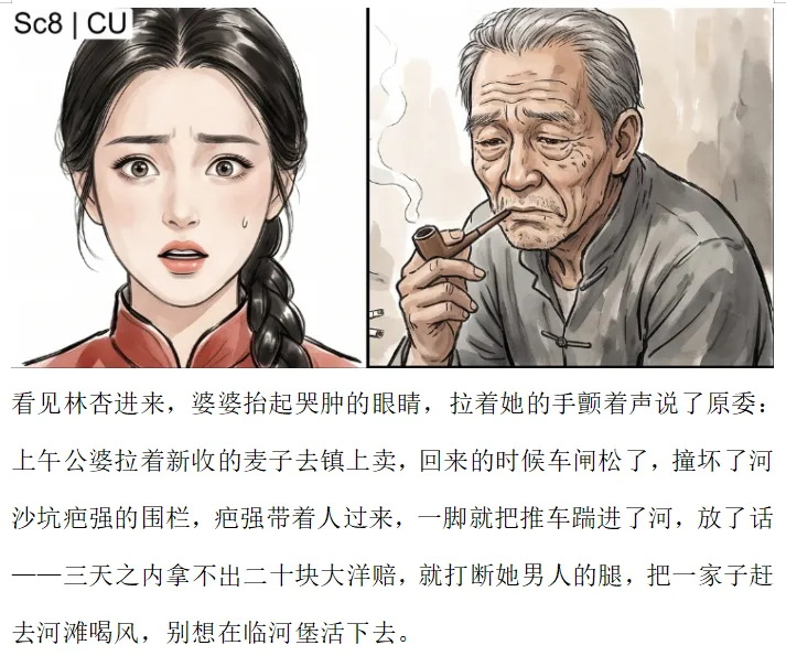 【乡野奶事】-黑暗 page 9 full